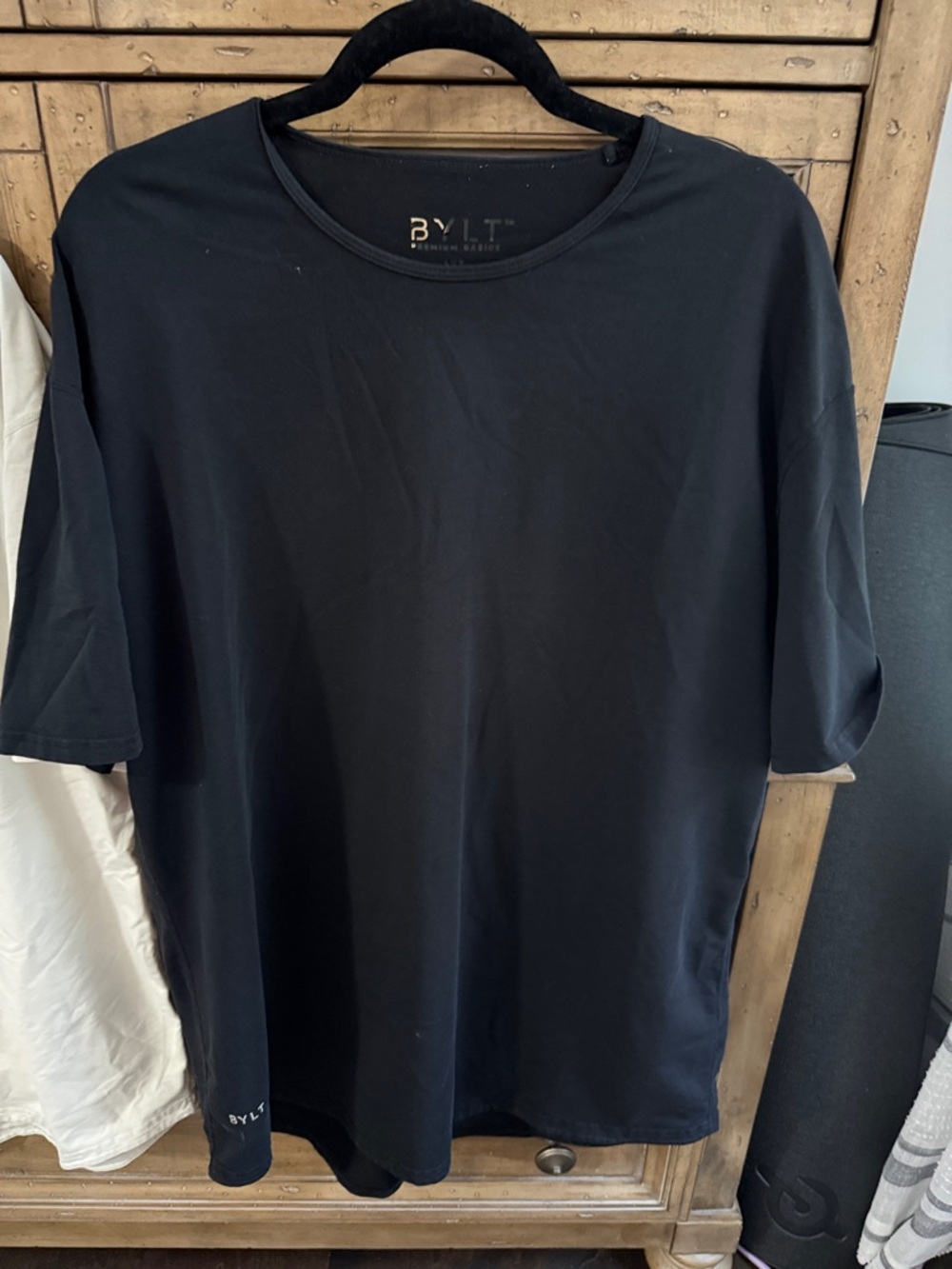 BYLT Basics Black Short Sleeve Crew Tee